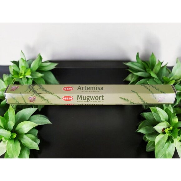 HEM Mugwort Incense Sticks Witchy Aromatherapy Meditation Ritual - Picture 1 of 8